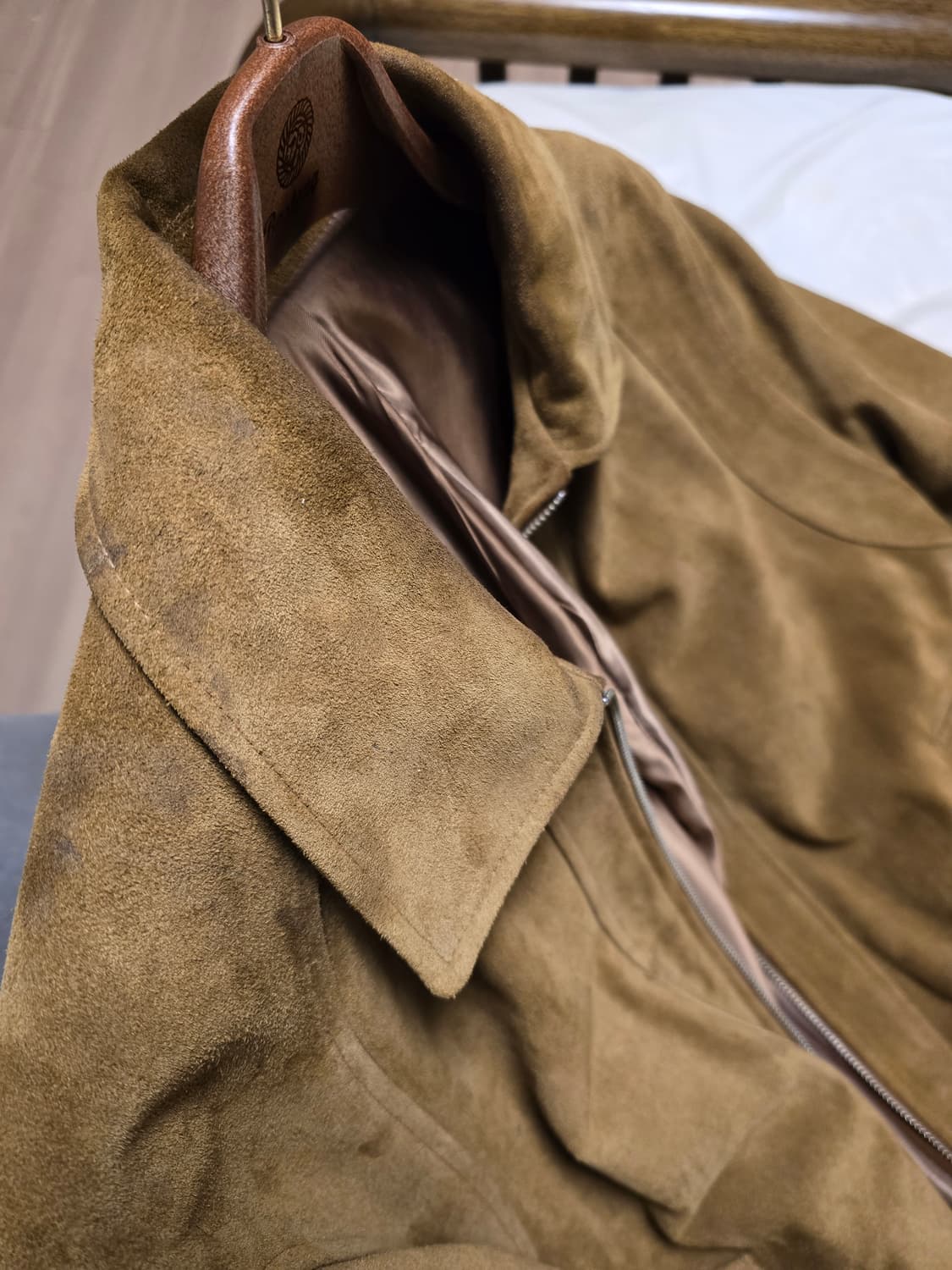 브라운야드 스웨이드 자켓 4사이즈 상품이미지4