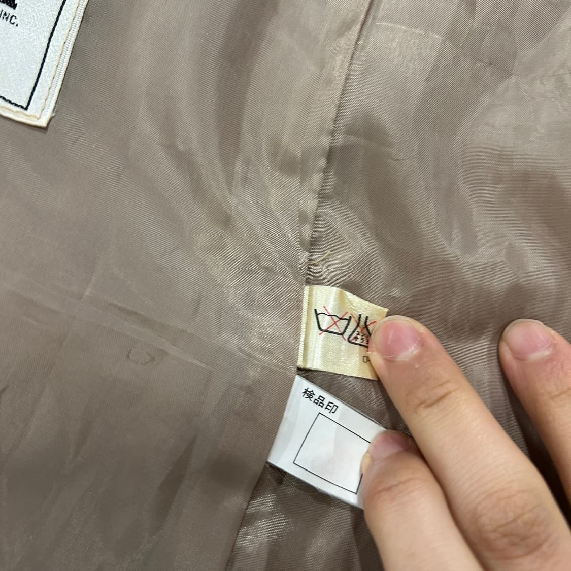 플레이보이 브라운 롱코트  상품이미지5