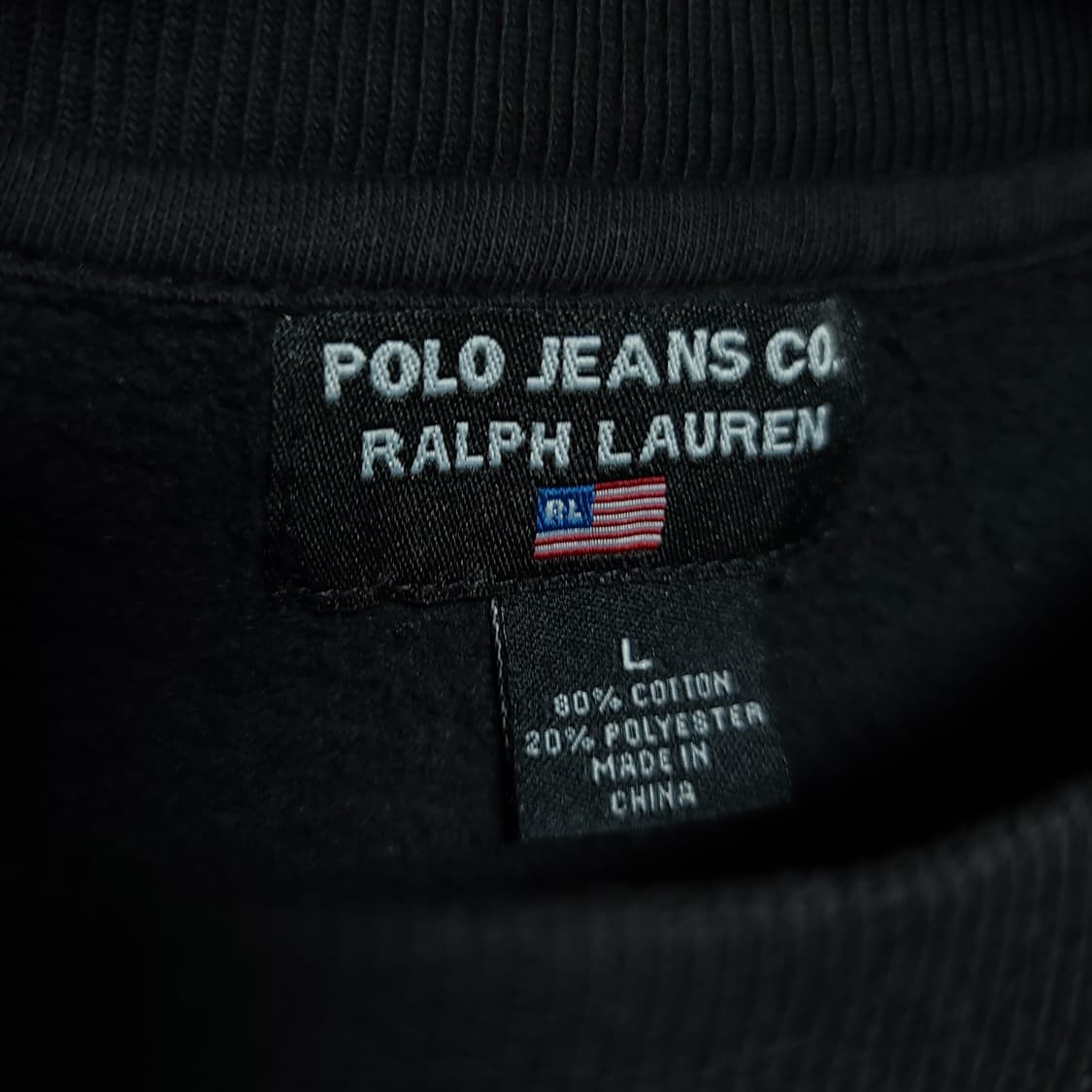 L ) 폴로 랄프로렌 폴로 진스 오버핏 맨투맨 상품이미지5