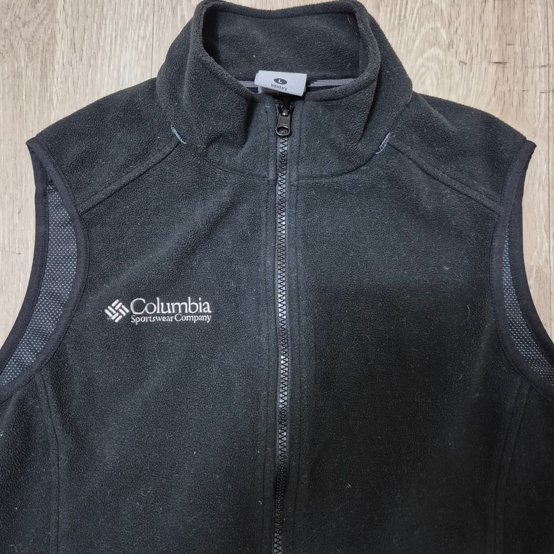컬럼비아 티타늄 블랙 플리스 조끼 상품이미지2