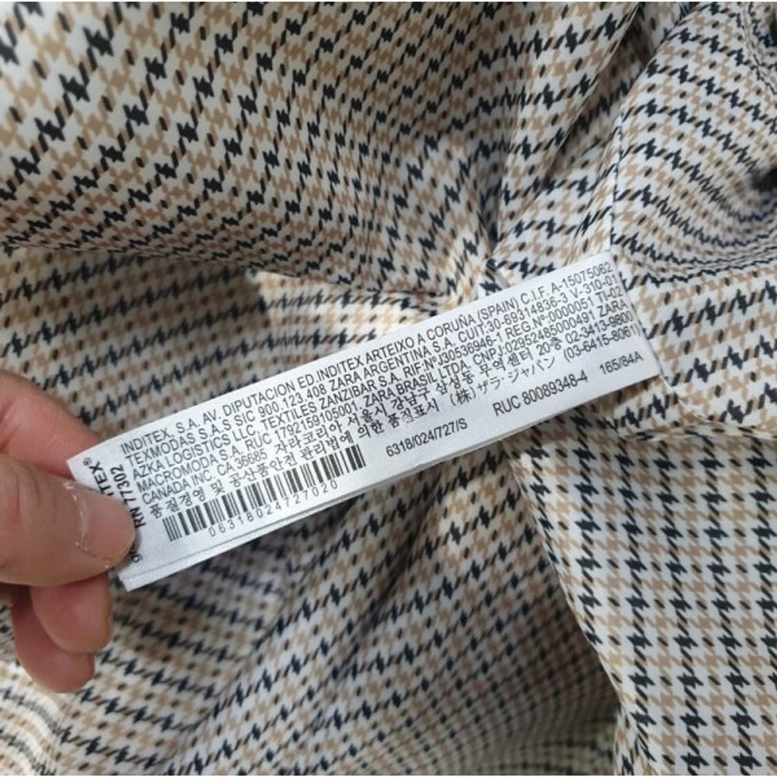 자라 여성 트렌치코트 S 상품이미지5