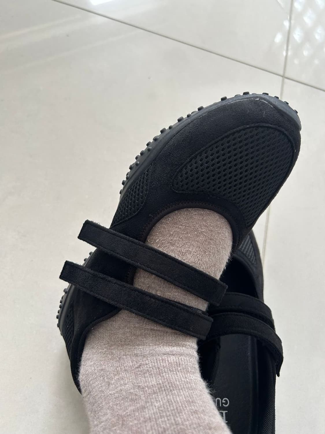 DOUBLE STRAP BALLET SNEAKERS 더블스트랩 발레 슈즈 상품이미지4