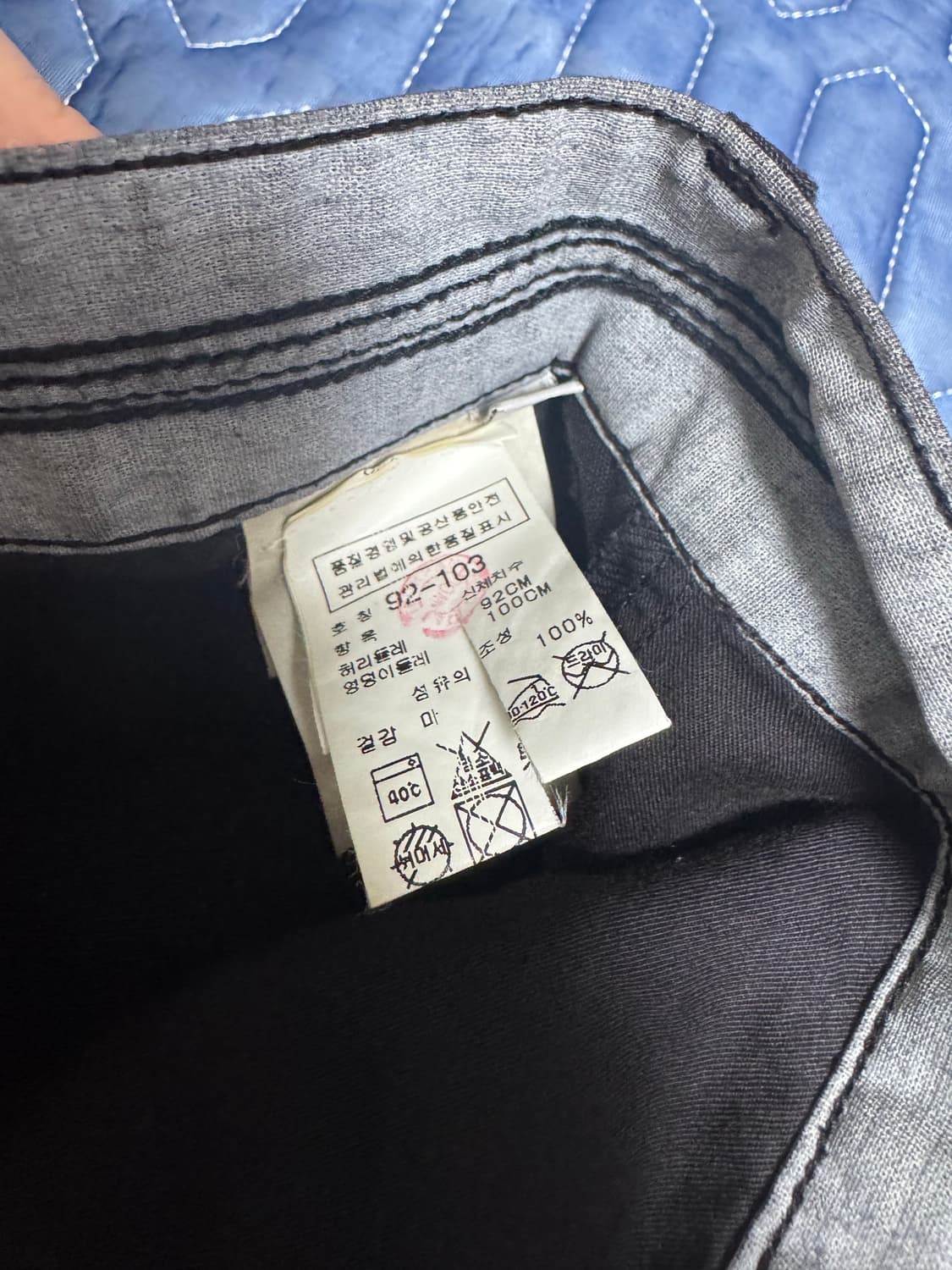 34in)스톤아일랜드 린넨 포켓 카고팬츠 와펜 상품이미지6