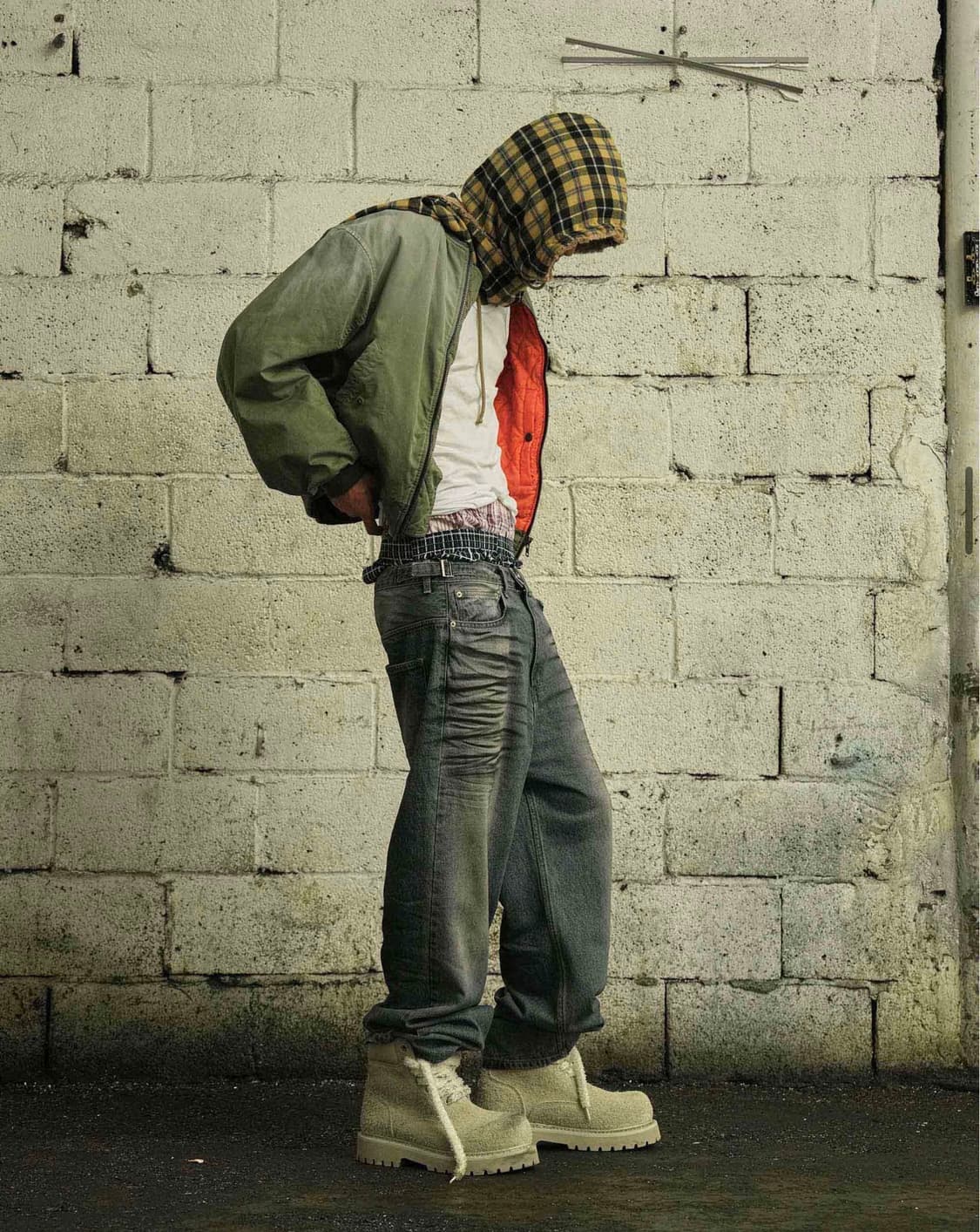 GRAILZ 그레일즈 붐버 MA-1 항공 자켓 올리브 (1) 상품이미지4