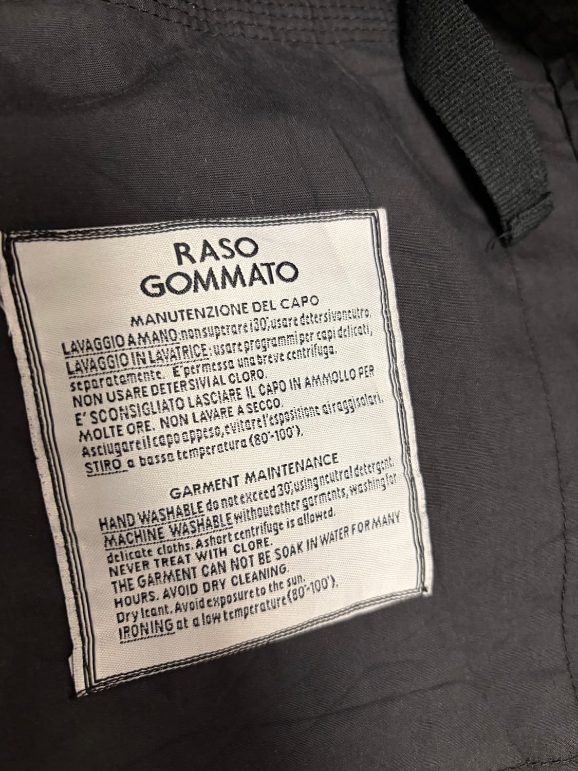 스톤아일랜드 라소 고마토 자켓 상품이미지3