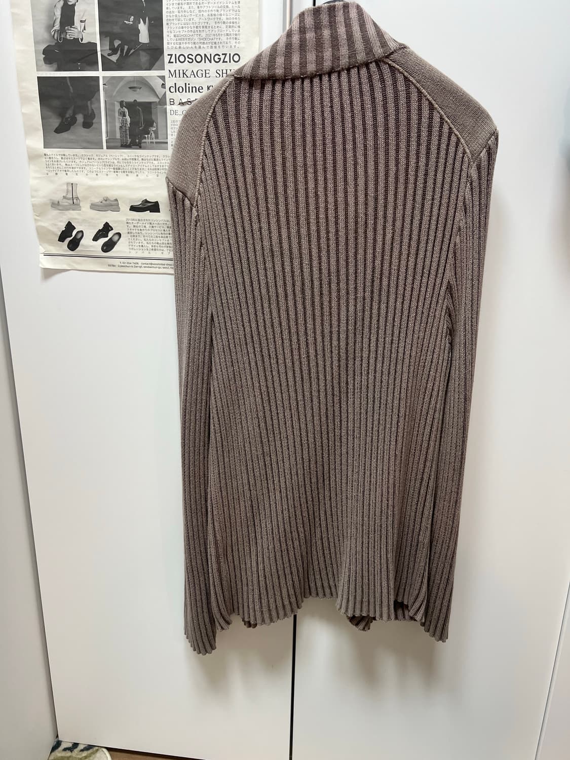 아워레가시 클래식 집 가디건 52사이즈 상품이미지2