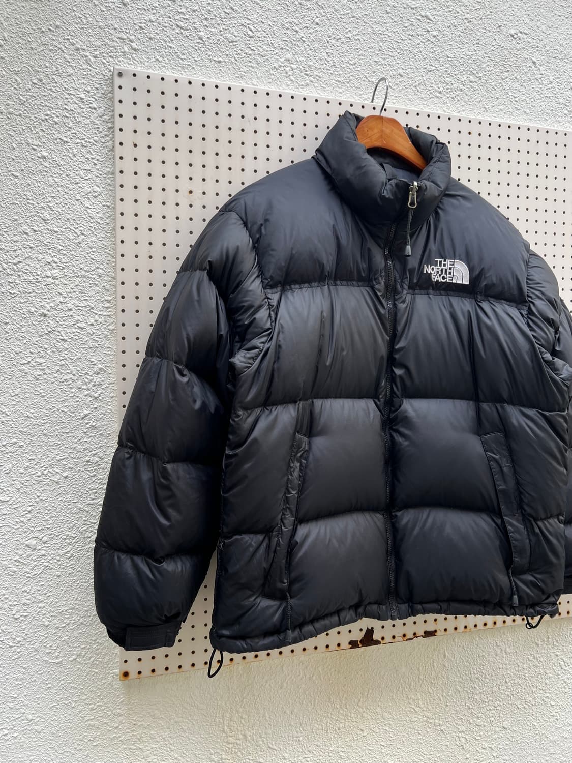 90s TNF CENTER NUPTSE 700 노스페이스 센터로고 눕시 상품이미지3