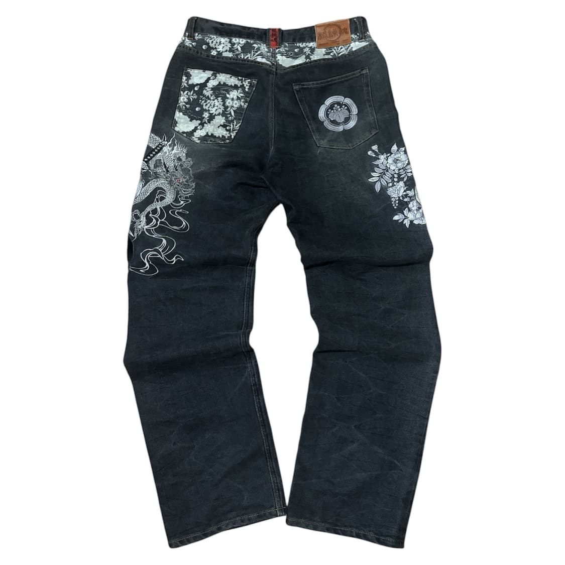 [karakuri tamashii] 카라쿠리 오리엔탈 스컬 데님팬츠 상품이미지2