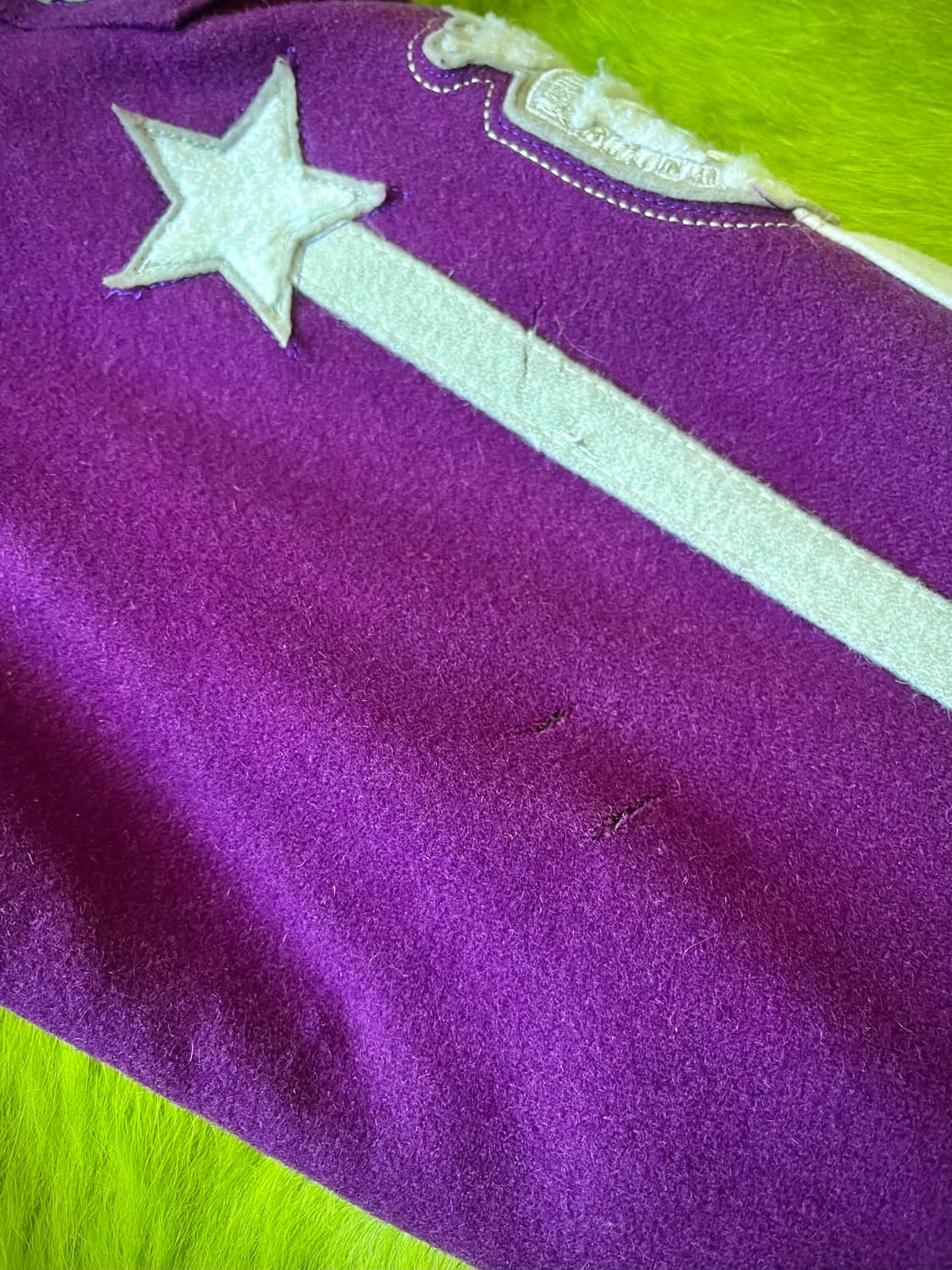 Pelle Pelle Spike Studs Wool Varsity JK 상품이미지7