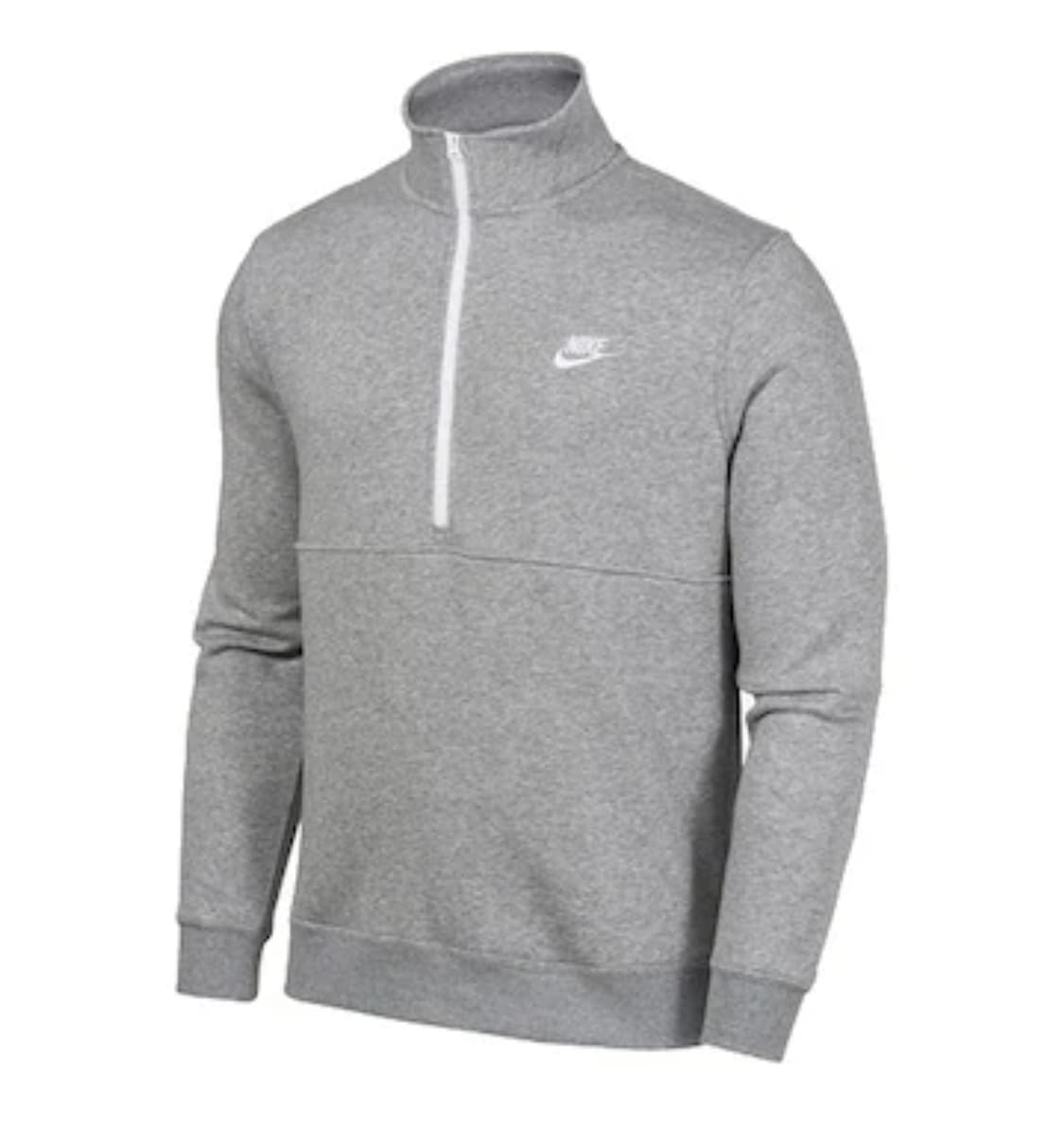 나이키 클럽 브러쉬드 백 하프집 풀오버 M 상품이미지3