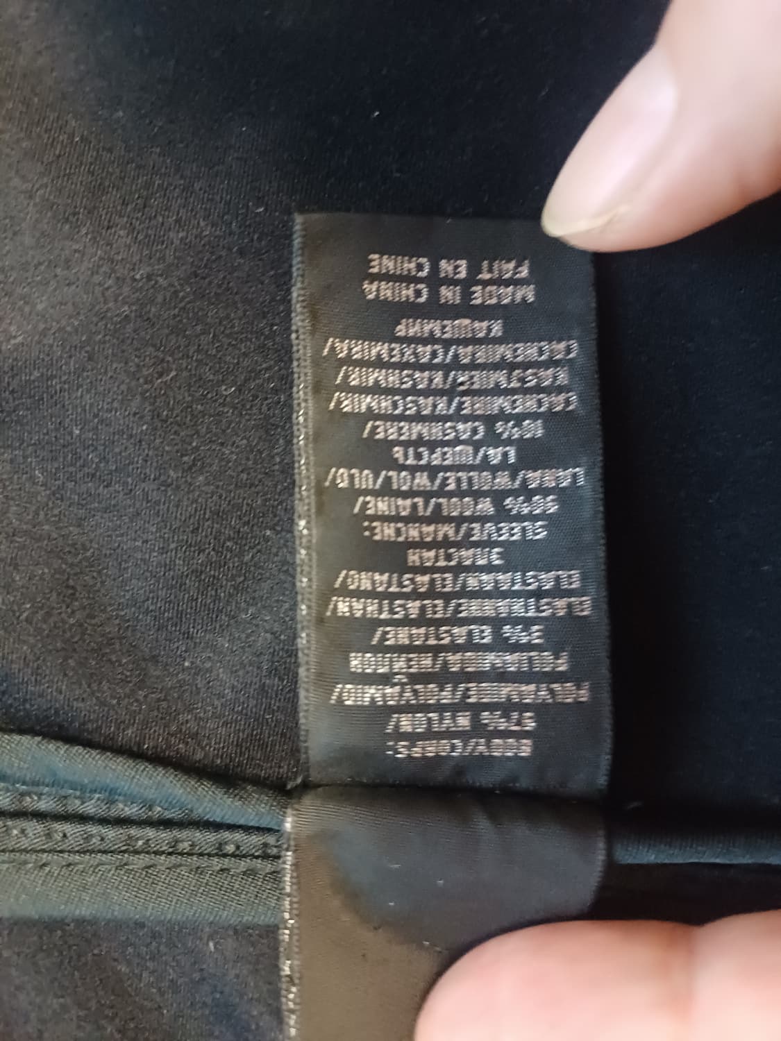 RLX 랄프 로렌 울캐시미어 하이브리드 라이더 자켓 (정품) 상품이미지8