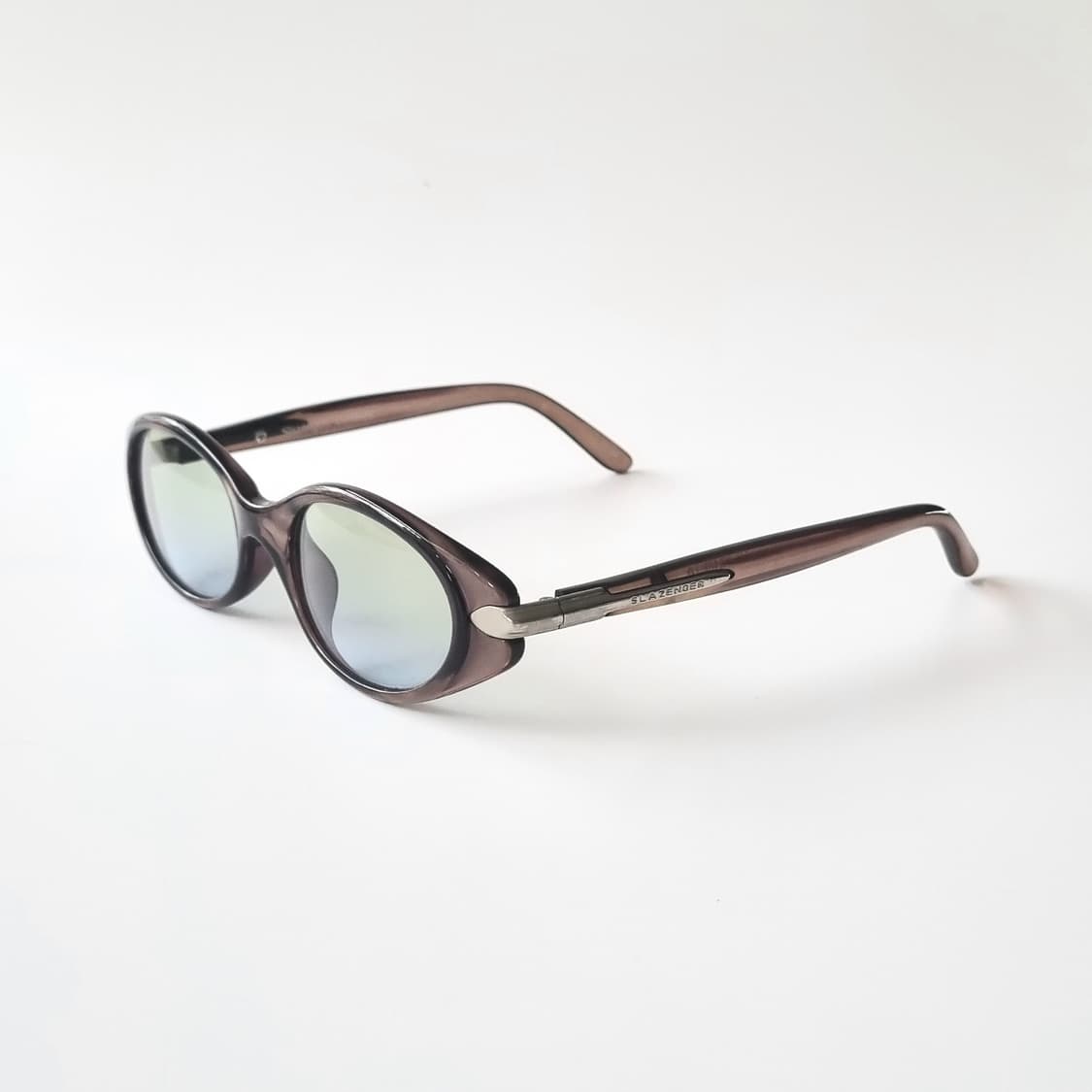 데드스탁 슬래진저 빈티지 오벌 프레임 이리데슨트 선글라스 상품이미지2