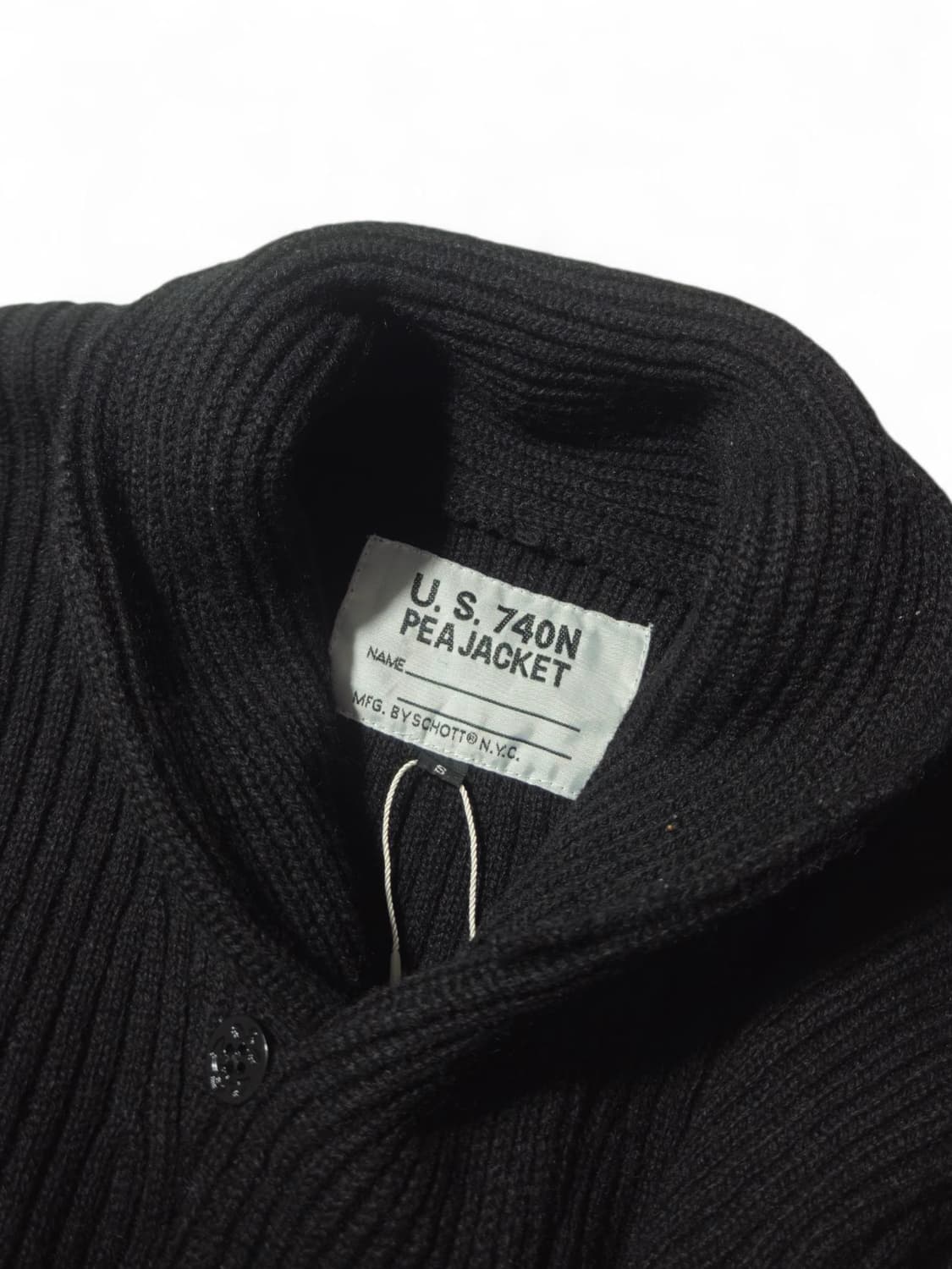 쇼트 Schott 숄카라 니트 740N S 95  상품이미지3