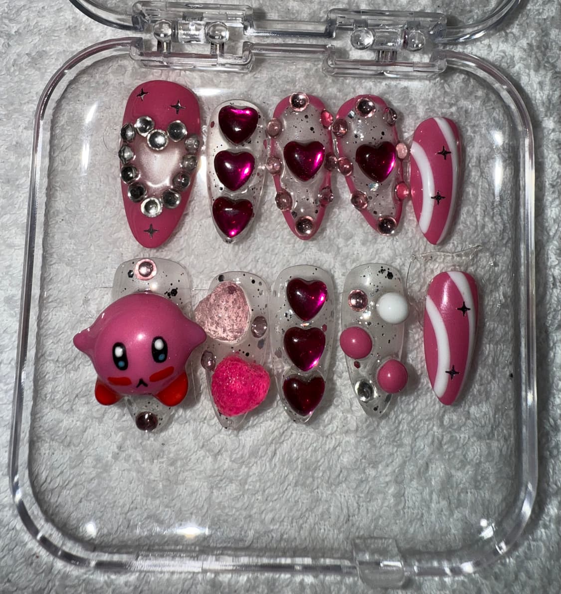 커비 핸드메이드 네일팁  상품이미지3