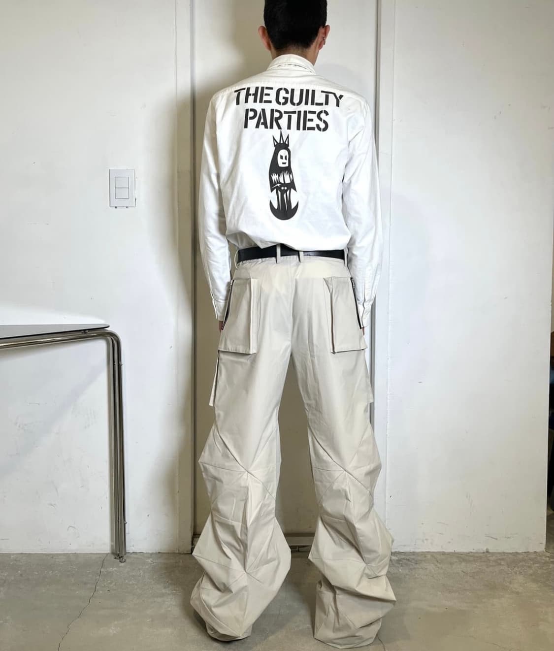 Uncertain Factor/22FW 3D Embossing Pants 상품이미지4