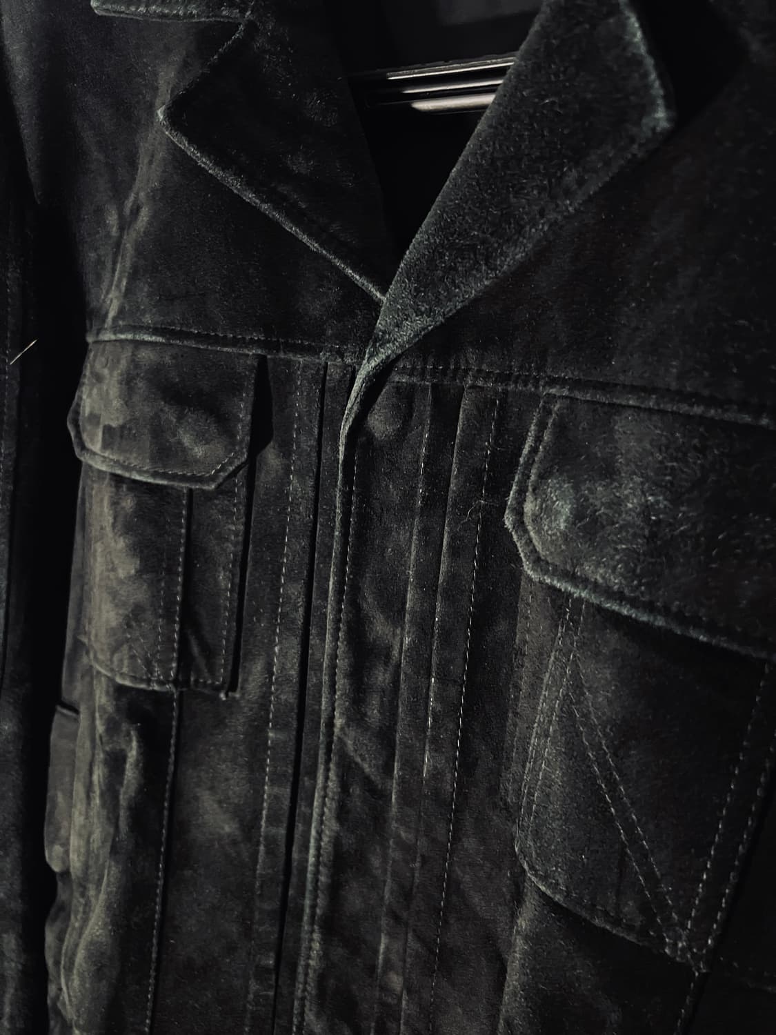 느와르라르메스 스웨이드 트러커 46 팝니다. 상품이미지4