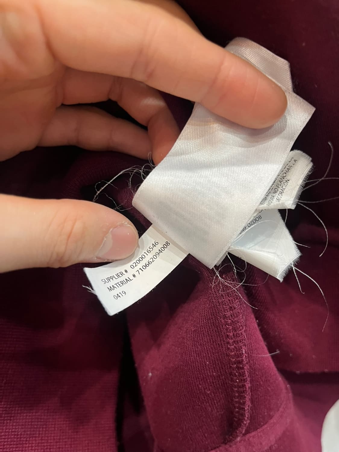 폴로랄프로렌 집업 자켓 버건디 L 상품이미지6