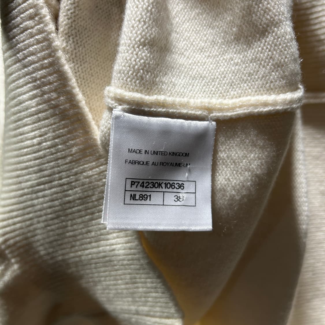 샤넬 NO.5 캐시미어 가디건 상품이미지6