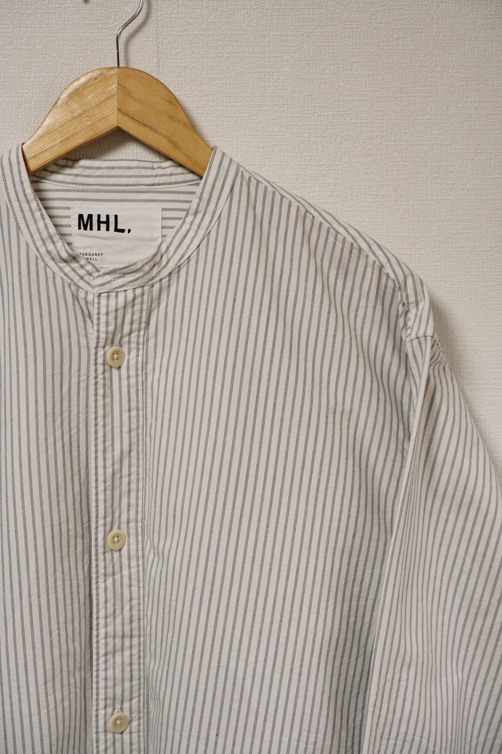 MHL 카라리스 스트라이프 셔츠 상품이미지4