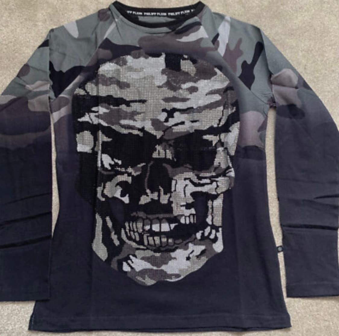 Philipp plein camo long sleeve 상품이미지1