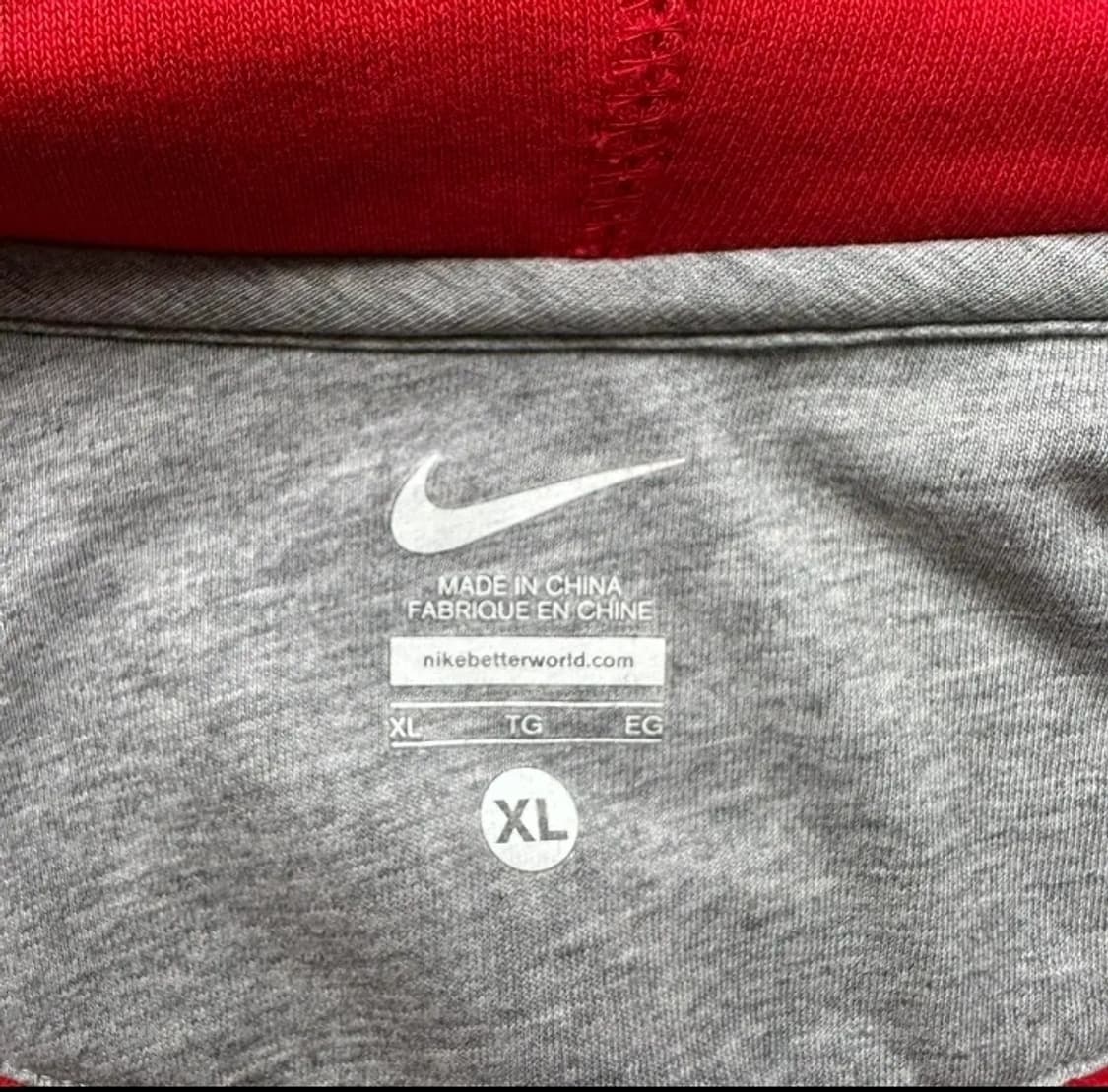 XL)나이키 스몰스우시로고  후드집업 다켓 점퍼 플리스 풀집업 상품이미지5