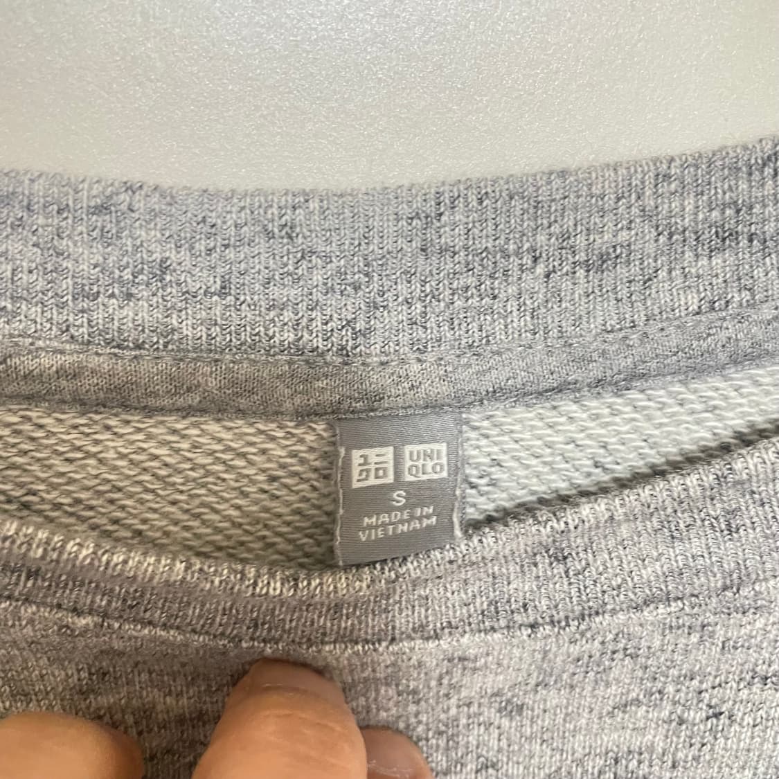유니클로 그레이 맨투맨 원피스 S 사이즈 상품이미지2