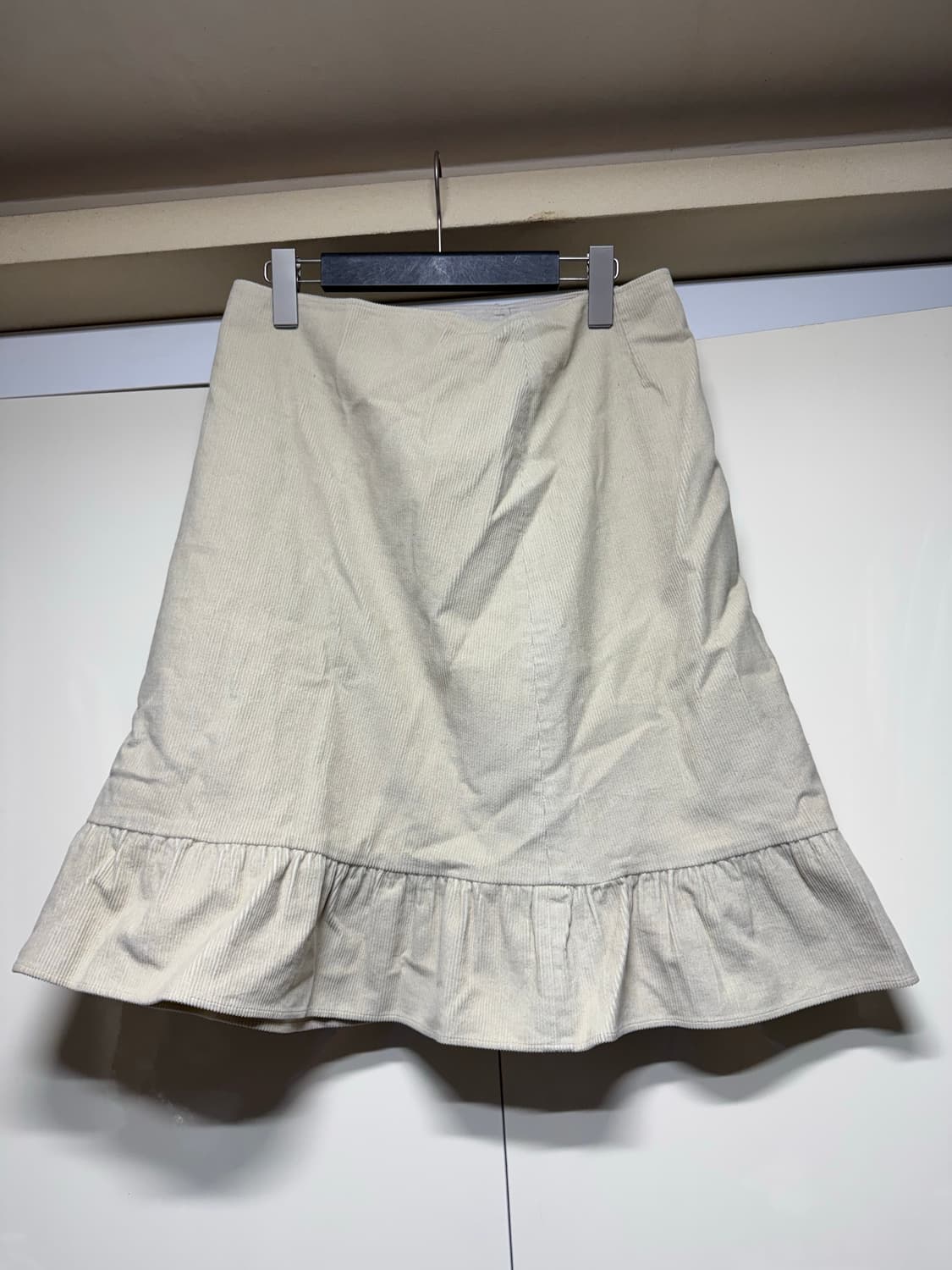 아네스베 코듀로이 페플럼 스커트 상품이미지1