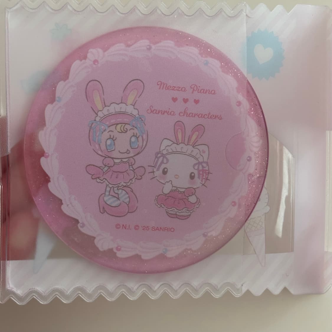mezzo piano x 산리오 빗&거울 세트  상품이미지9