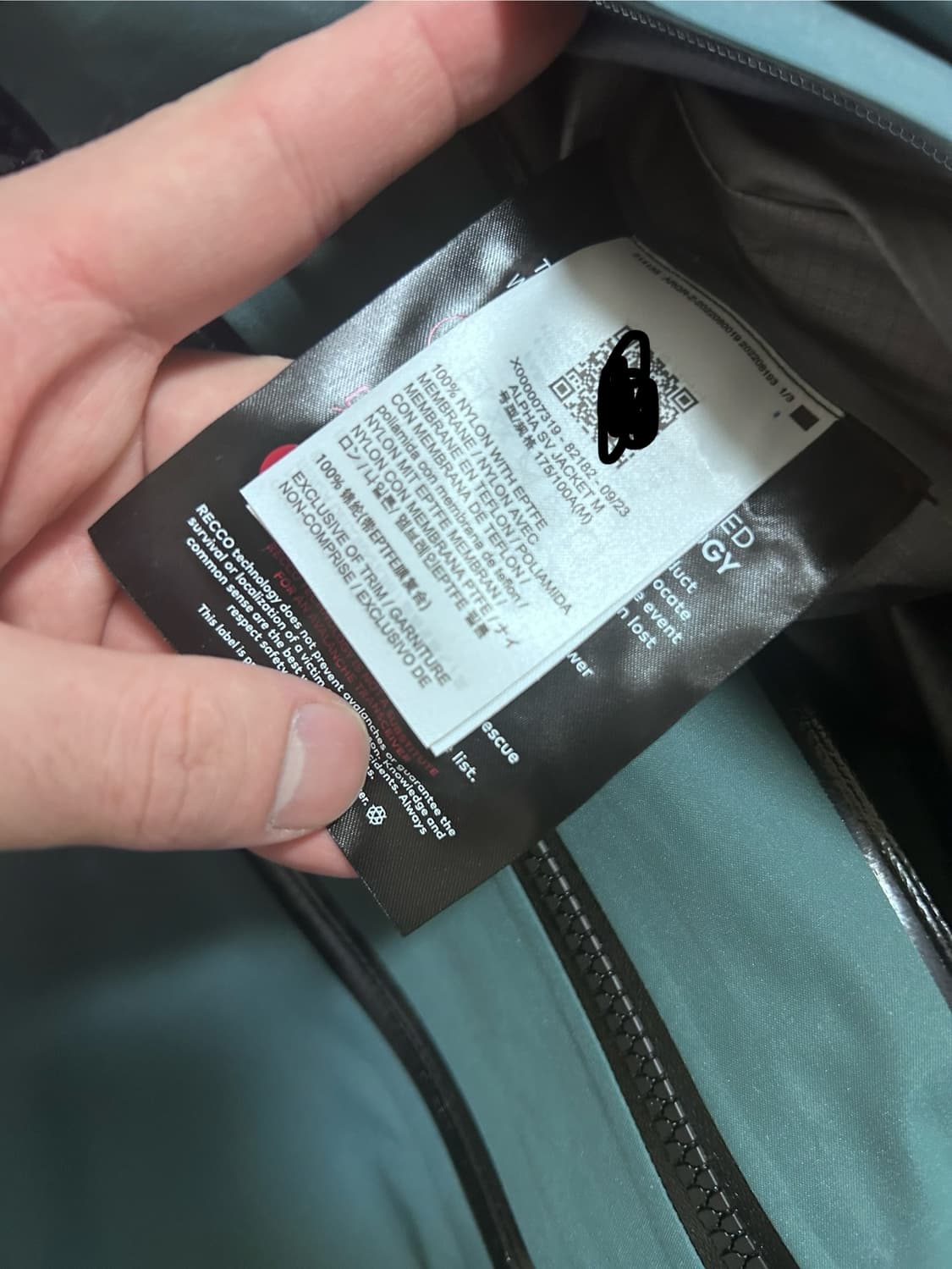 아크테릭스 알파 SV 다크매직 M 상품이미지6