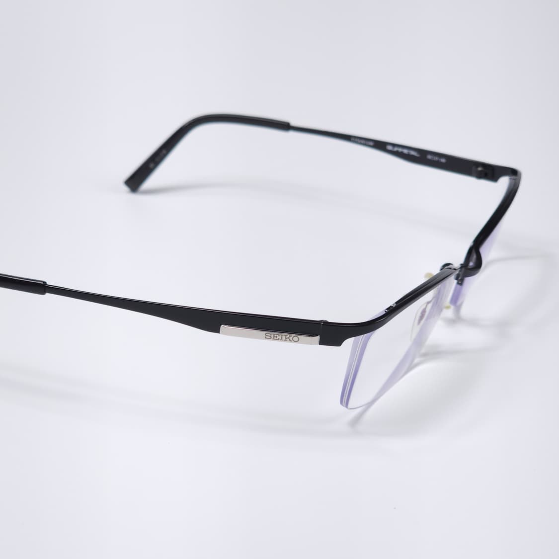 세이코 SEIKO 일본 빈티지 긱시크 반무테 안경 상품이미지3