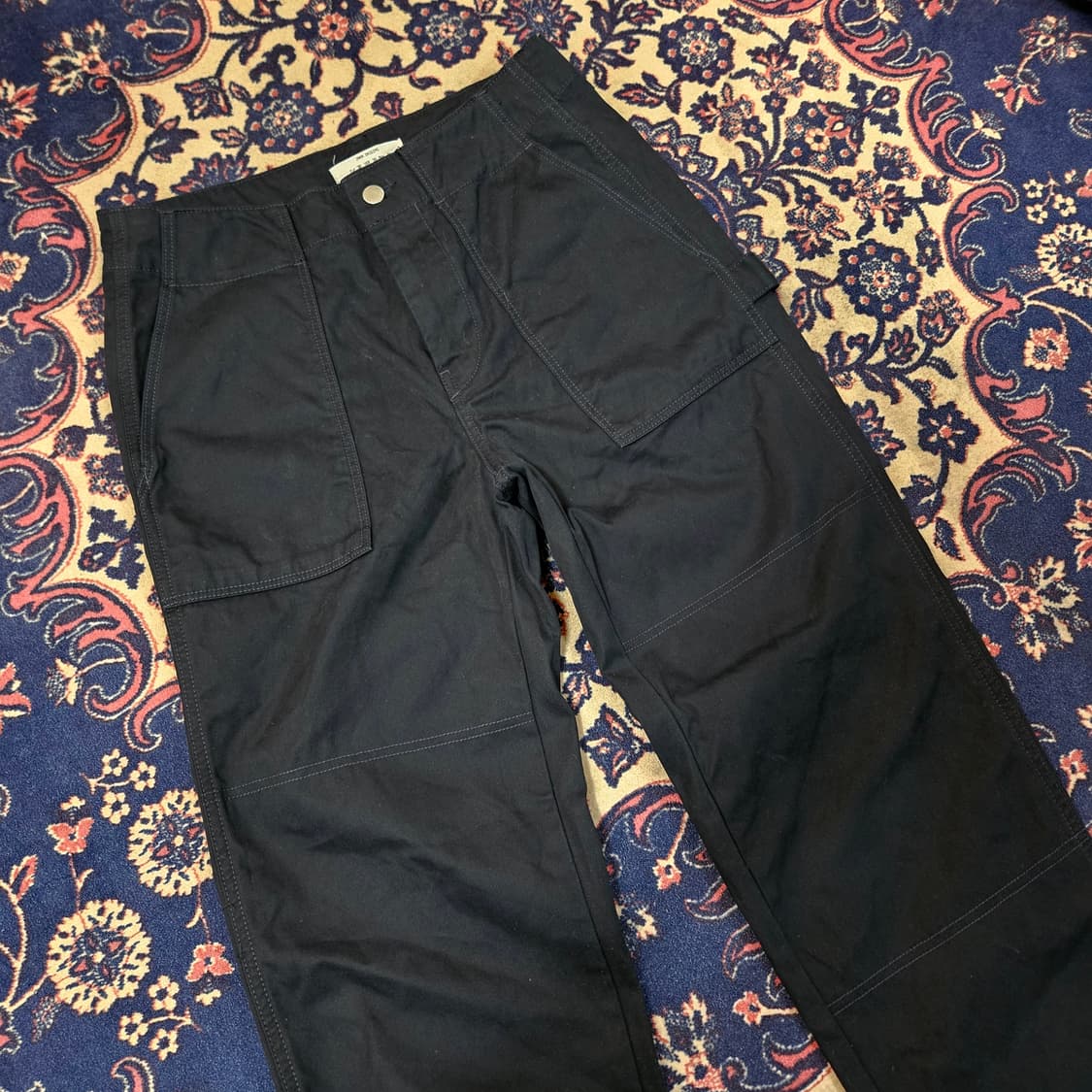 자라(ZARA) 워크웨어 루즈핏 코튼 팬츠 상품이미지2