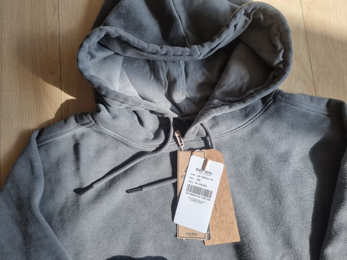 시리즈 Series 오버핏 루나다잉 빈티지 후드티 상품이미지3