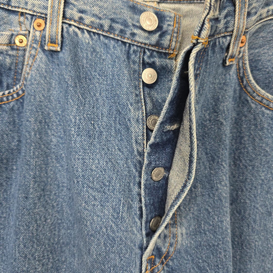 남성 리바이스 Levis 501 USA 오리지널 데님팬츠 W34 L36 상품이미지7
