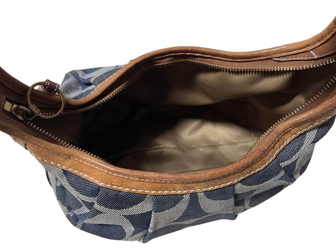 코치 시그니처 데님 숄더백 상품이미지9