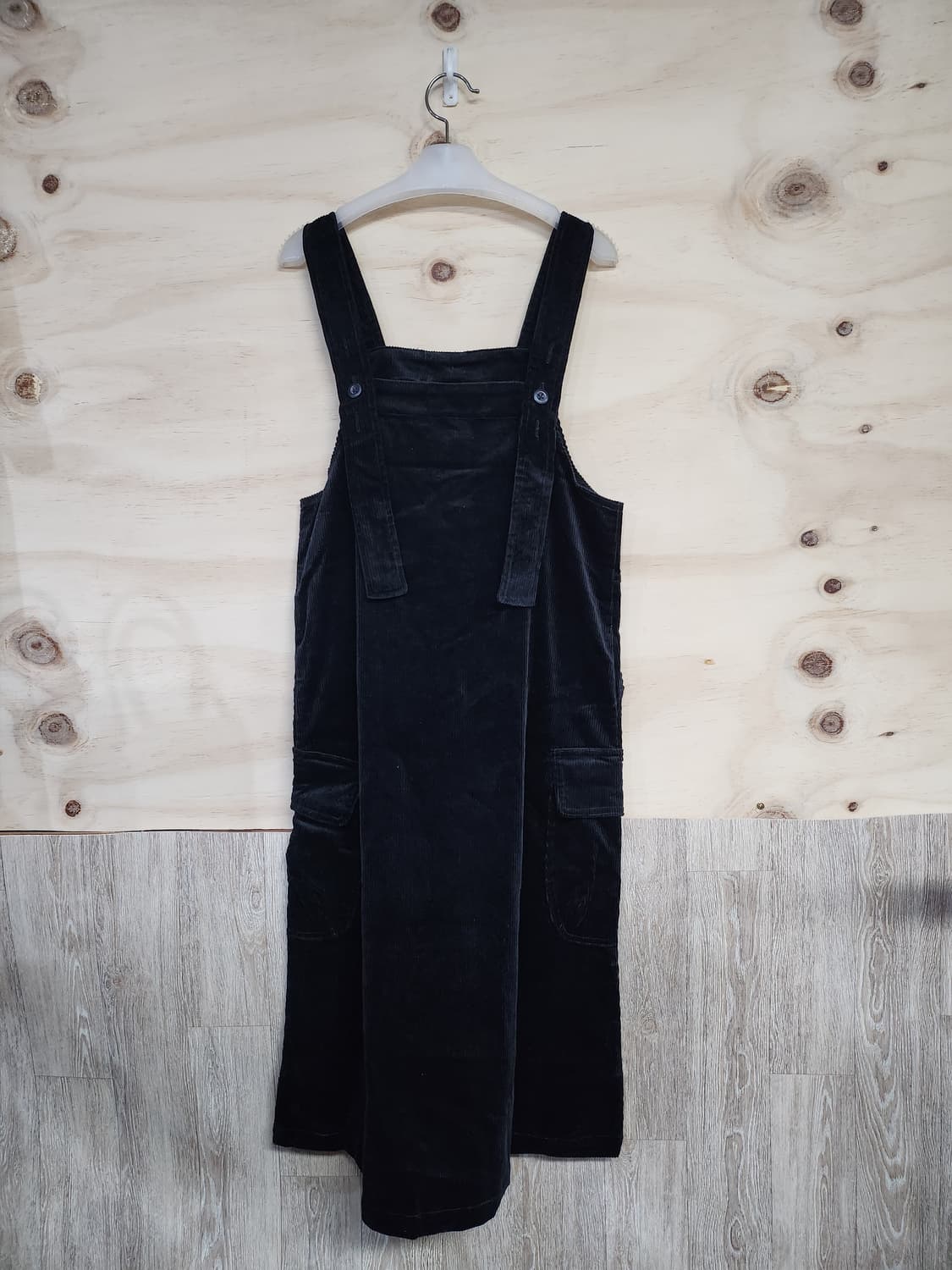 183) 원더플레이스 코듀로이 멜빵 롱원피스 상품이미지3