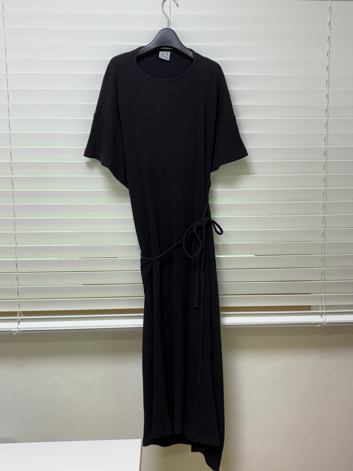 베이스레인지 Baserange Clair Dress  Black/S 상품이미지7