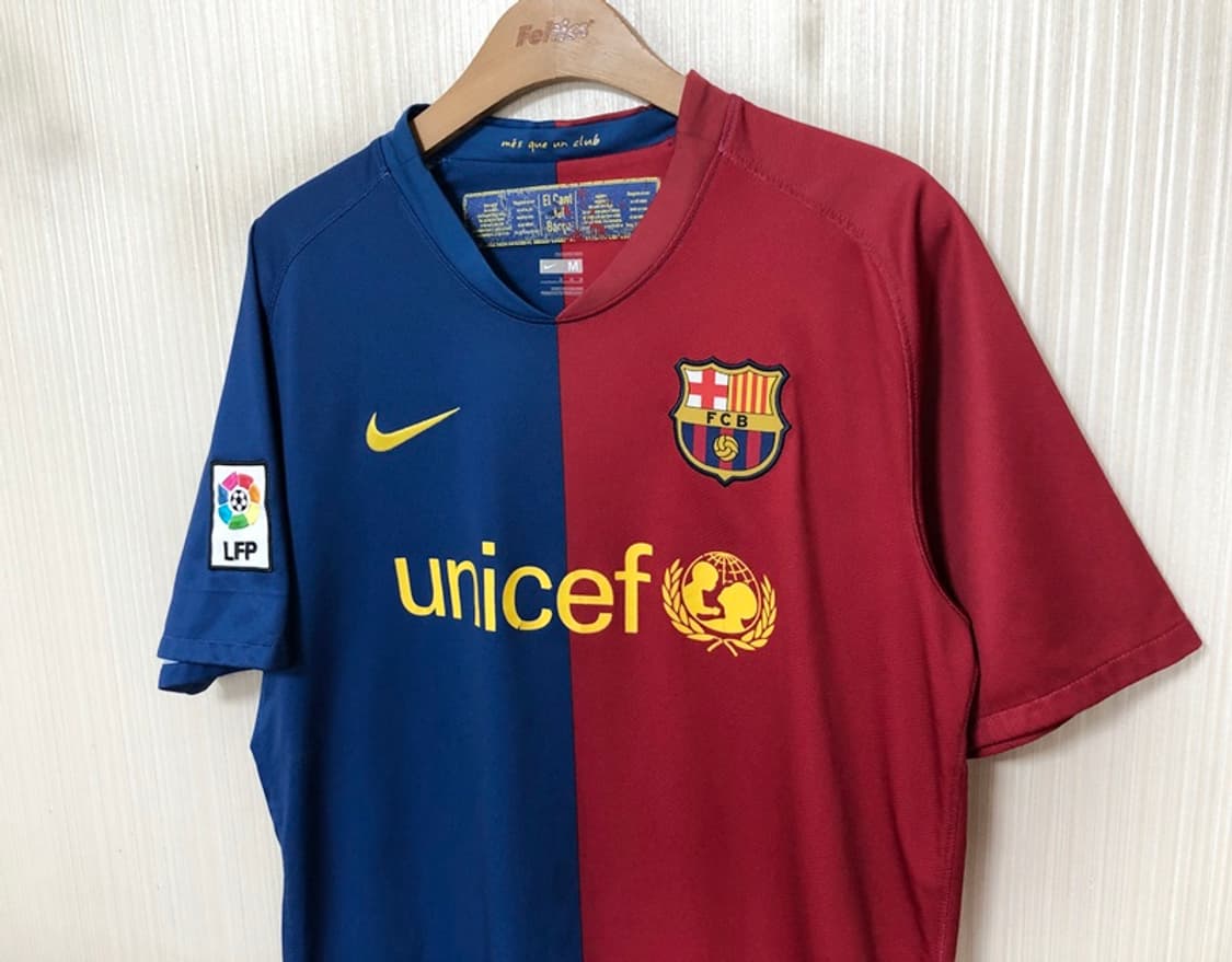 나이키 08-09 FC바르셀로나 홈유니폼/져지 M(100) 상품이미지6