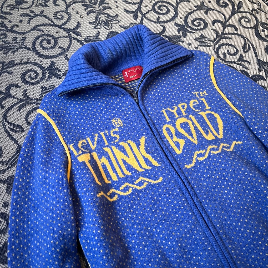 M 리바이스 TYPE 1 니트 집업/W2604 상품이미지2