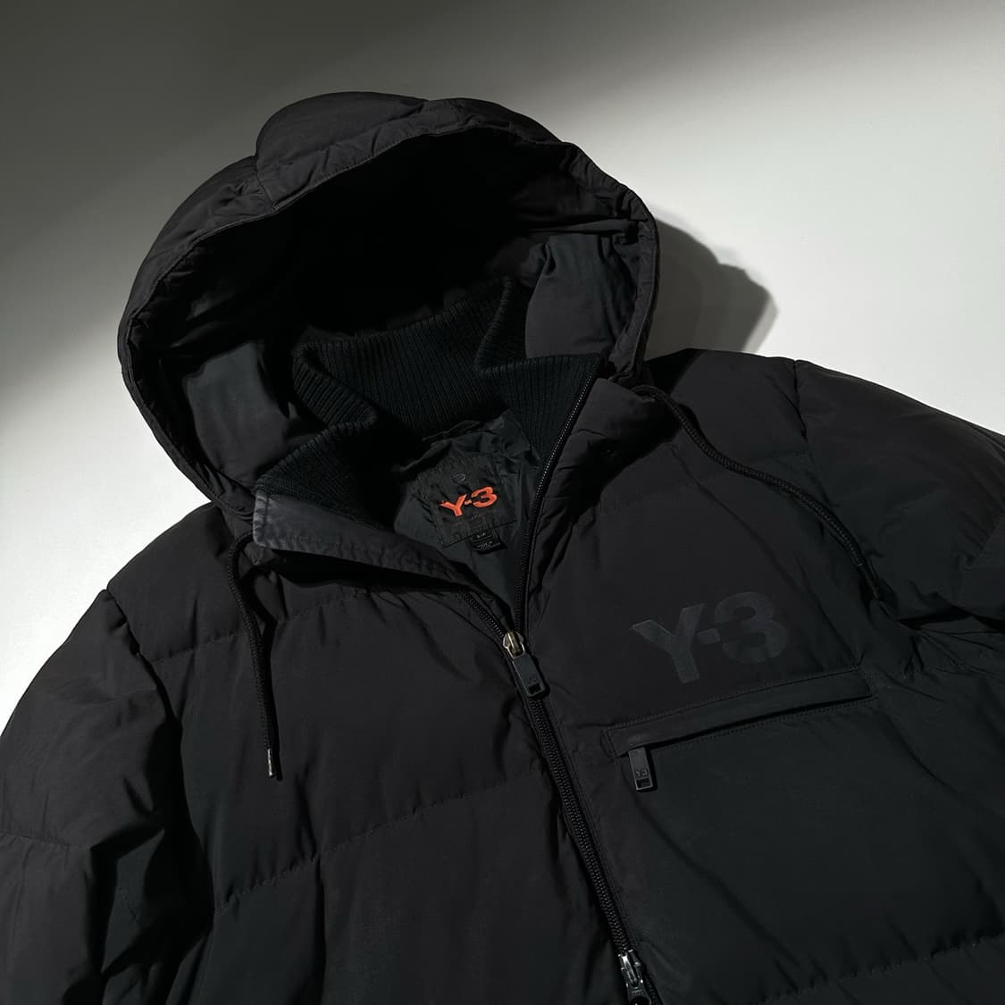 Y-3 요지 야마모토 다운 패딩 블랙 상품이미지4