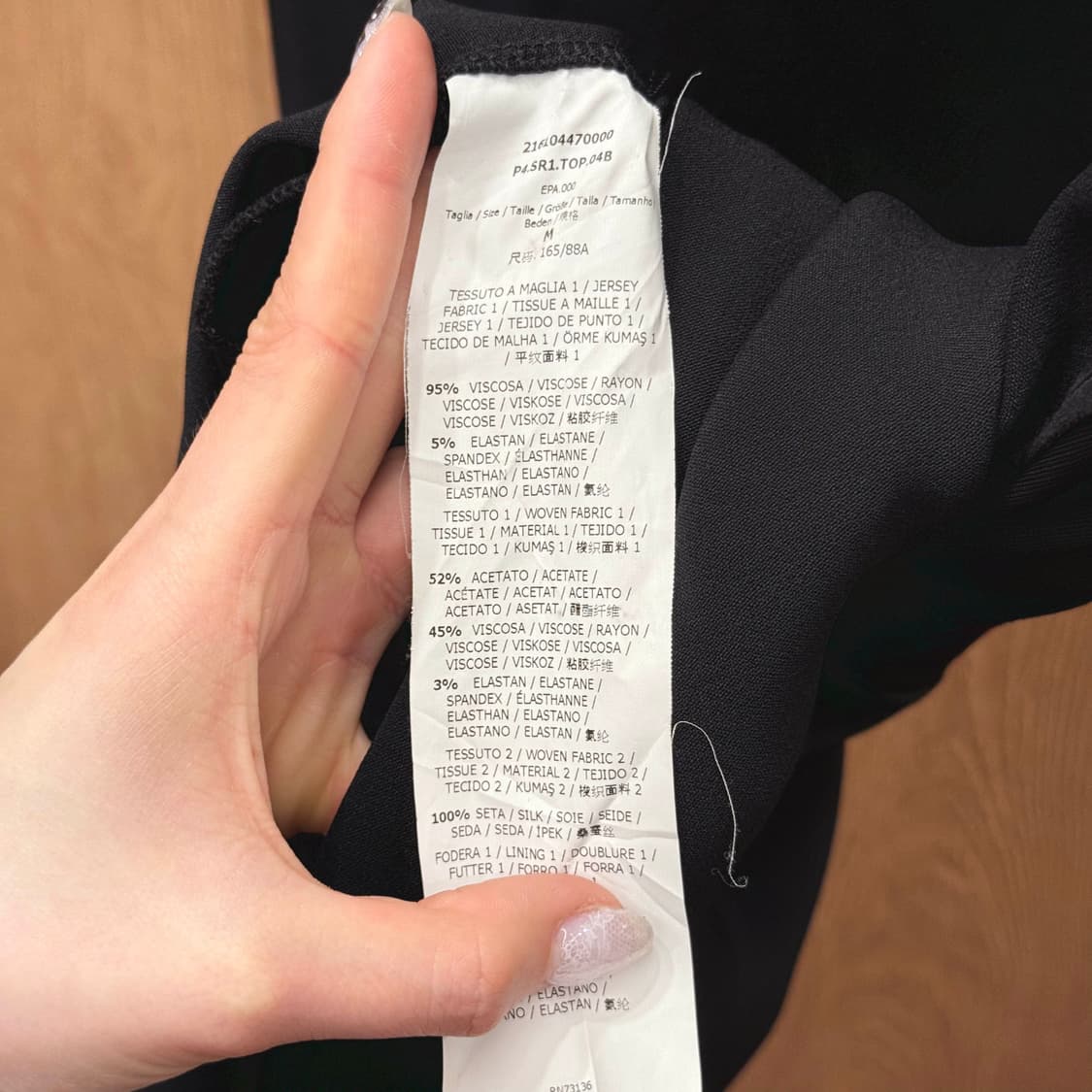 막스마라 스포트막스 브이넥 슬리브리스 플레어 미니 원피스 블랙 상품이미지8