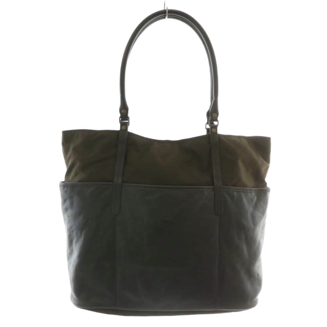 요지야마모토 Y'SACCS 가죽 토트백 상품이미지1