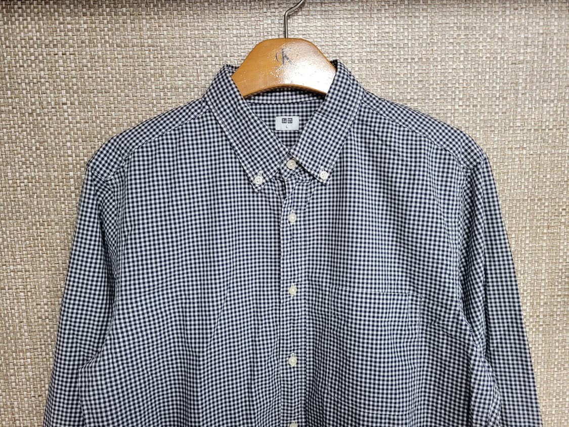 L 100사이즈 유니클로 셔츠 상품이미지2