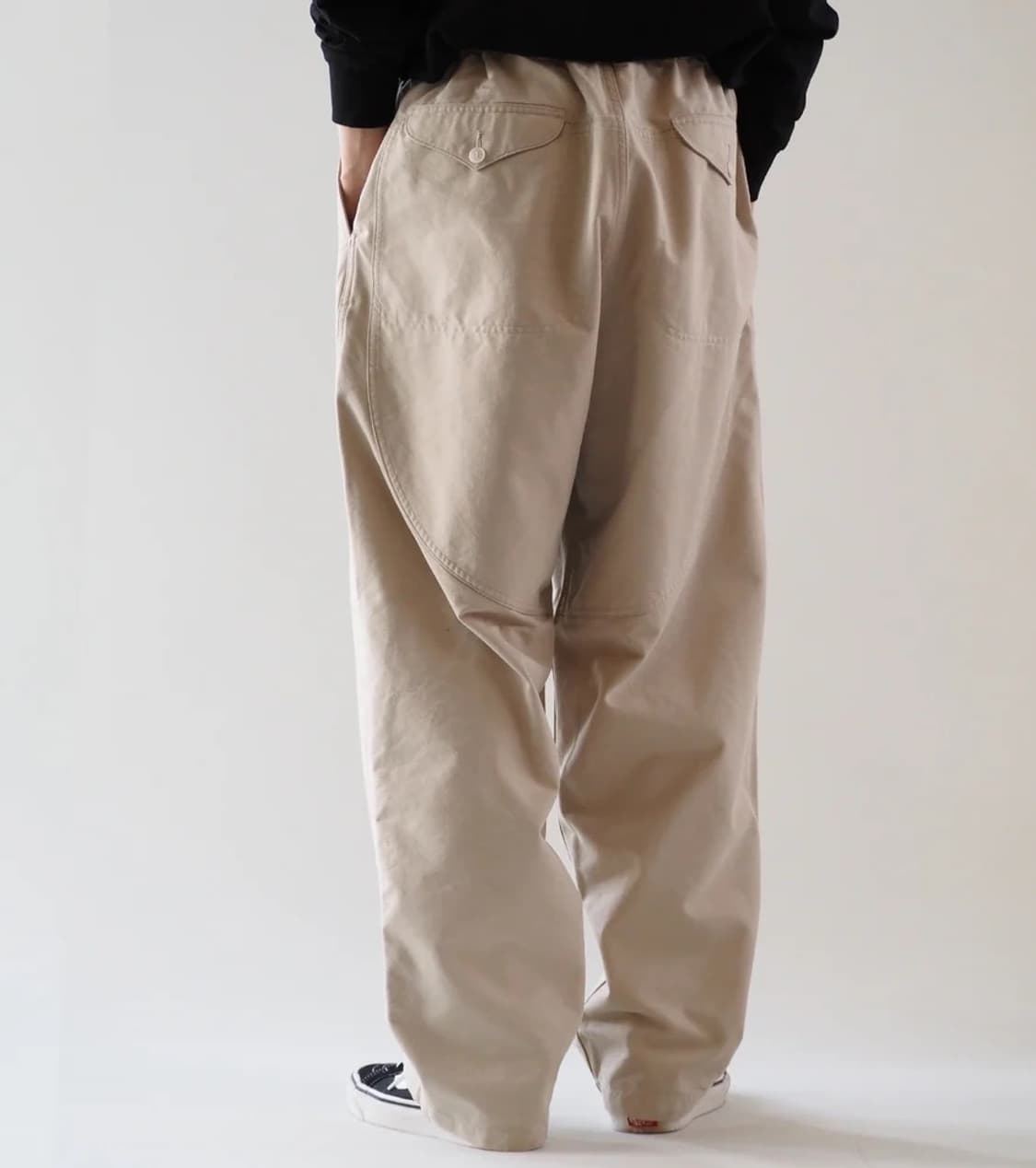 코모리 26ss 포스트워크 트윌 헌팅팬츠 상품이미지2