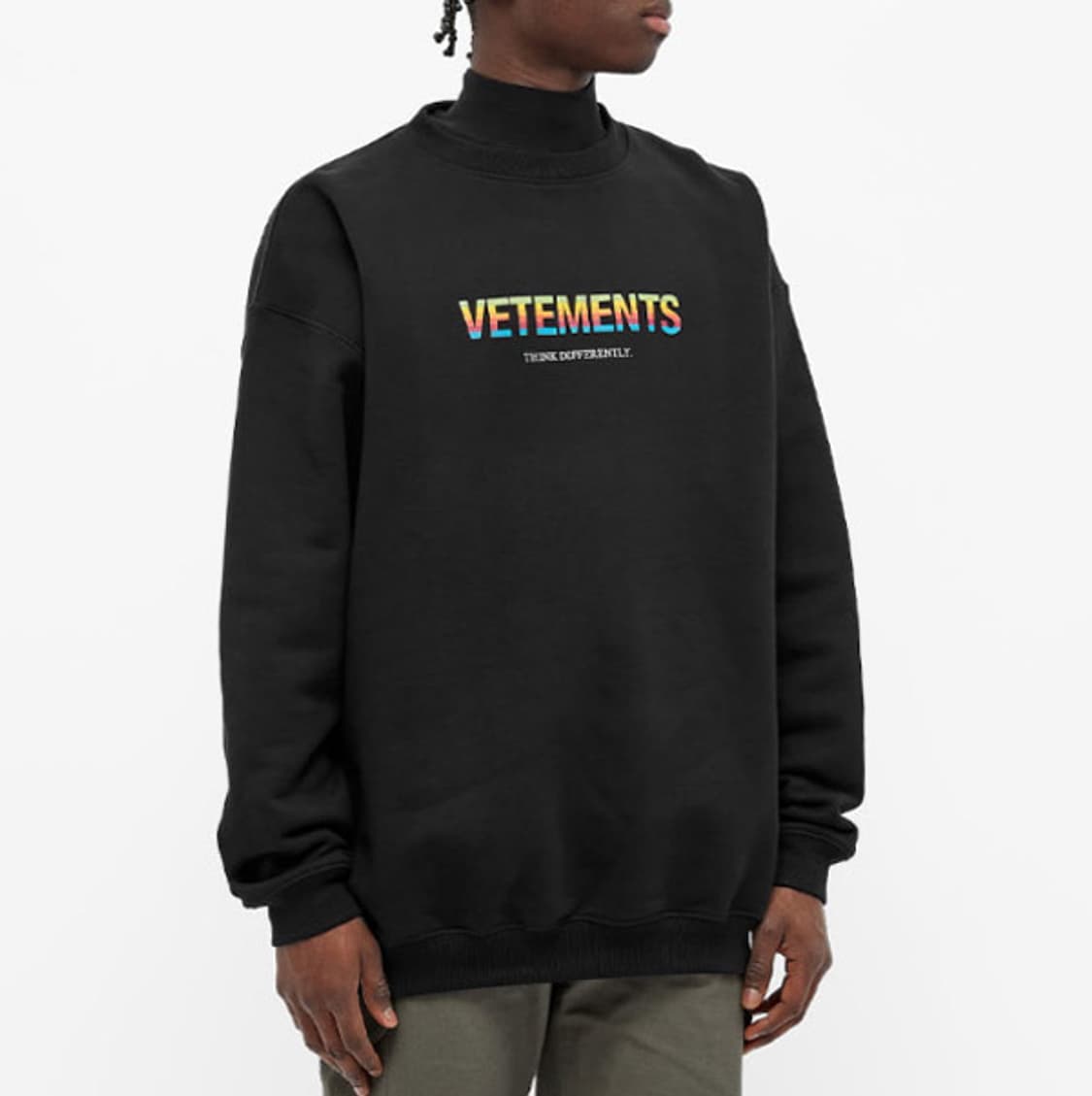 베트멍 레인보우 로고 맨투맨 상품이미지1