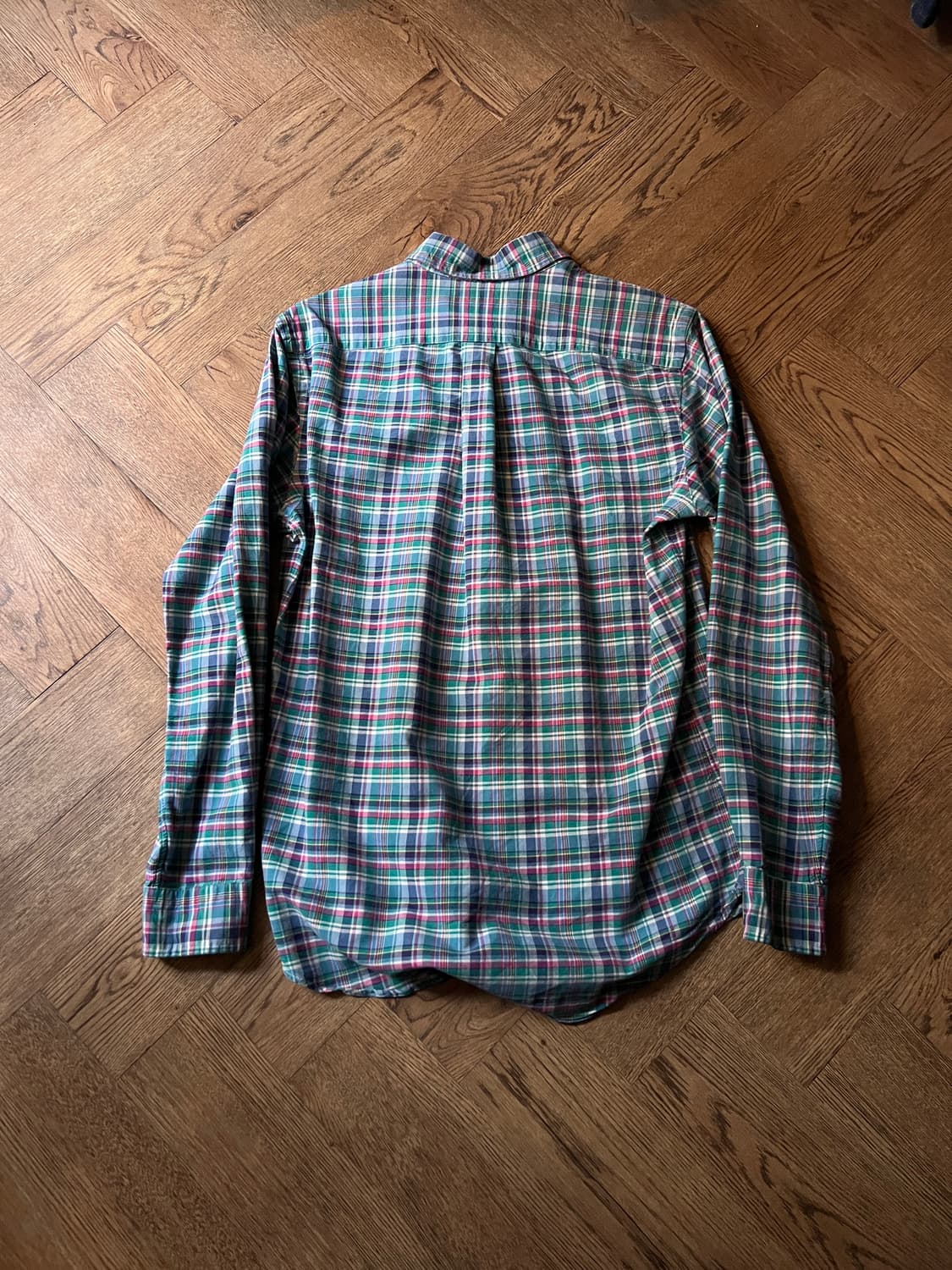 [S]폴로 랄프로렌 포니로고 타탄체크 셔츠 상품이미지6