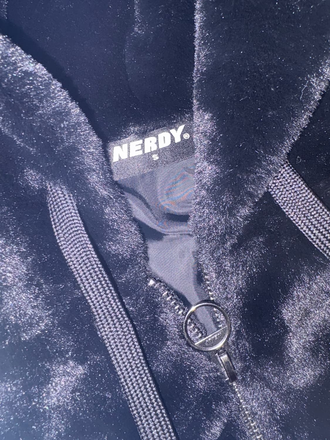 널디 퍼 후드 자켓 상품이미지3