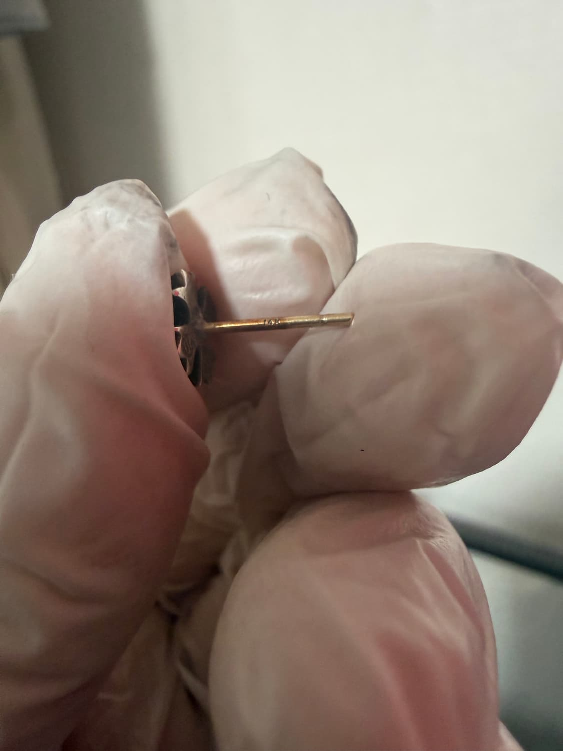 크롬하츠 No2 CH 플러스 스터드 귀걸이 이어링 2개 상품이미지6