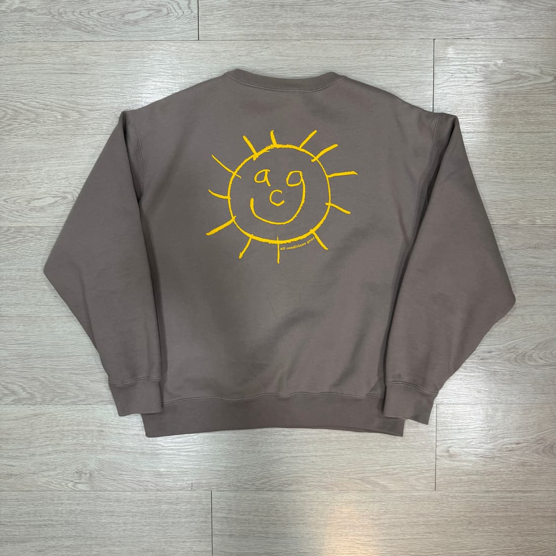 나이키 acg 선샤인 그래픽 폴리스 크루넥 문 파슬 M 상품이미지2