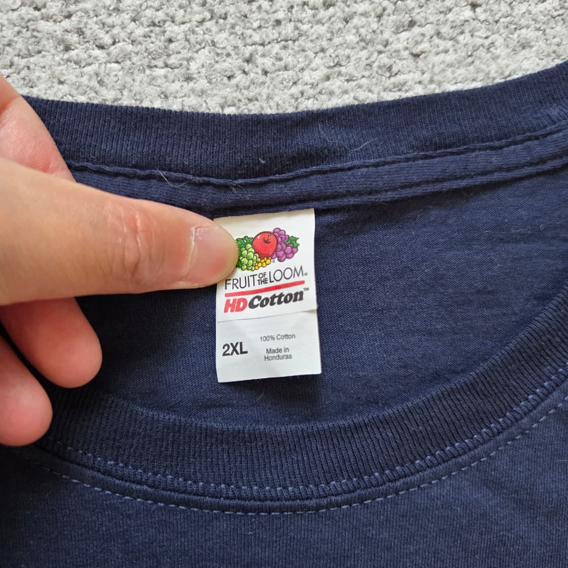 Fruit Of The Loom 빈티지 반팔 티셔츠 2XL(110) 상품이미지4