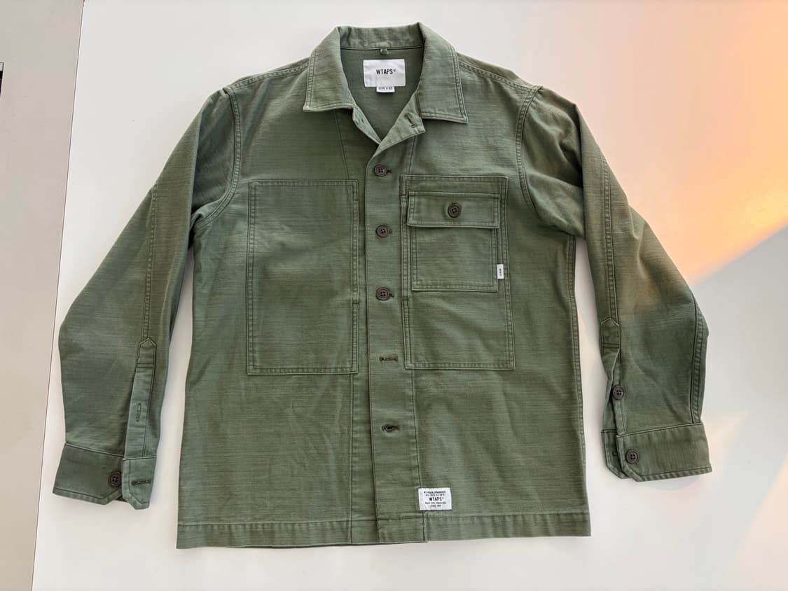 더블탭스 wteps 카크 그린 정글 셔츠 02 (L) 상품이미지1